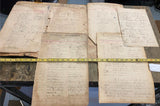 1892-1910 Signatures Log Book Hotel Hunter Portersville pa Documents Paper Map!