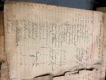 1892-1910 Signatures Log Book Hotel Hunter Portersville pa Documents Paper Map!