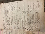 1892-1910 Signatures Log Book Hotel Hunter Portersville pa Documents Paper Map!