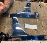 OEM Harley Detachable Side Plates Sissybar Backrest Harley FLD Switchback Dyna