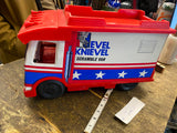 1973 Ideal Toys Evel Knievel Scramble Van Vtg Motorcycle Stunt Rider