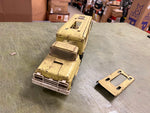 Vintage 1960s Made In USA Buddy L Yellow Car Carrier Semi Truck Pressed Steel
