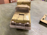 Vintage 1960s Made In USA Buddy L Yellow Car Carrier Semi Truck Pressed Steel