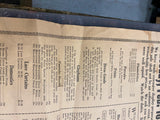 1890's Advertising Mercantile General Store Portersville Pa Antique Humphrey Son