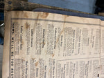 1890's Advertising Mercantile General Store Portersville Pa Antique Humphrey Son