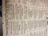 1890's Advertising Mercantile General Store Portersville Pa Antique Humphrey Son