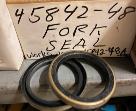 Front Fork Seal 41MM Harley Panhead Shovelhead FLH 1949-1977 Pair 45852-48