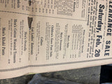 1890's Advertising Mercantile General Store Portersville Pa Antique Humphrey Son