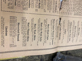 1890's Advertising Mercantile General Store Portersville Pa Antique Humphrey Son