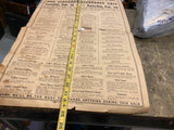 1890's Advertising Mercantile General Store Portersville Pa Antique Humphrey Son