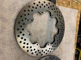 11 1/2 8 bolt Drilled Racing Brake Rotors Pair 11.5" Race car Custom Strange