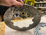 11 1/2 8 bolt Drilled Racing Brake Rotors Pair 11.5" Race car Custom Strange