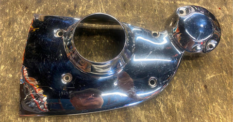 Chrome Slip On Cam Cover Sportster Ironhead 1982-90 Evo 883 1200