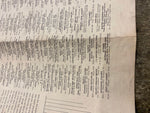 1952 Tri County Expedition Map Lawrence country butler Beaver Pa Advertising!