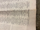 1952 Tri County Expedition Map Lawrence country butler Beaver Pa Advertising!