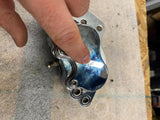 4 piston Brake Caliper Harley dyna Softail Sportster 00^ chrome w Mount chopper