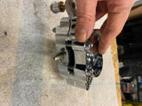 4 piston Brake Caliper Harley dyna Softail Sportster 00^ chrome w Mount chopper