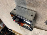 Chrome Rear Brake Master Cylinder Cover Harley Dyna 1991^ FXD FXDL Wide Glide