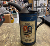 Vtg 20's Oil Gas Mixing Can Maytag Washer Tin Metal Great Graphix Collect Petrol