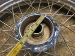 Old Skool Chopper Stopper Front Wheel 19" Mini Brake Drum 70's Springer Harley