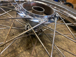 Old Skool Chopper Stopper Front Wheel 19" Mini Brake Drum 70's Springer Harley
