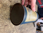 Vtg 20's Oil Gas Mixing Can Maytag Washer Tin Metal Great Graphix Collect Petrol