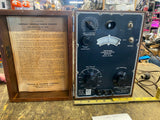 Vtg THOMAS SERFASS CONDUCTANCE BRIDGE RCM15 ELECTRICAL TOOL TESTER RESISTANCE