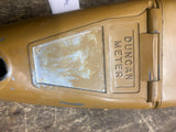 Vtg Duncan Parking Meter 2 hour Garage Service Station Man Cave Decor Oil Gas co