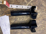 4 1/2" Black Handlebar Risers Harley Sportster Softail Dyna FXR Chopper Drag