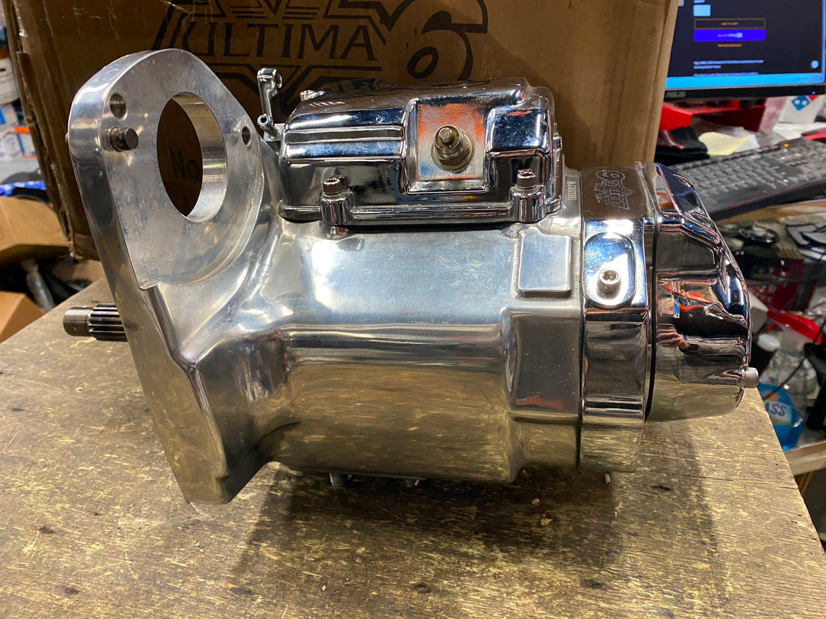 Ultima 6-speed Polished Transmission Harley Softail Fxst Heritage Chop ...
