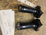 4 1/2" Black Handlebar Risers Harley Sportster Softail Dyna FXR Chopper Drag