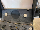 Vtg Electronics 60's Electro acoustic Prod Auto projector record player Turn Tab