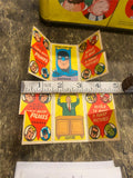1969 Topps COMIC BOOK FOLDEES - BATMAN #17 Crusading #25 Dark Knight Hero Villia