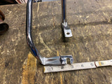 NOS OEM Harley K model Sportster Buddy Seat Grab Rail Trim Chrome 1952-1956