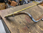 Vtg Panhead OEM Factory Handlebars Patina Old Skool Bobber Chopper internal thro