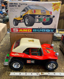 60's Sand Dune Buggy Bump n Go P48 Marca Taiyo Battery Operated Toy Original Box