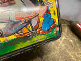 Vtg Popeye the Sailor Man Metal Lunch Box 1964 King Feature Syndicate Cartoon