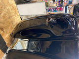 Vivid Black Harley Superglide Gas Fuel tank FXD EVO TWIN CAM Oem Very Nice!