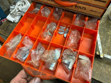 Dorman Parts Bins Drawers Organizer Vtg Auto Parts Service Station OIl Gas Truck