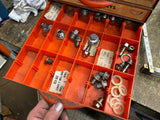 Dorman Parts Bins Drawers Organizer Vtg Auto Parts Service Station OIl Gas Truck