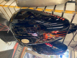 Vivid Black Harley FXR Gas Fuel tank Center fill Chopped custom Graphix Paint!