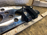 BATTISTINIS Short Custom Chrome Floorboards Harley Heritage Softail Touring FLH