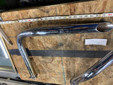Drag Pipes Old Skool Harley FLH Electra Glide Shovelhead 1970-84 1 3/4