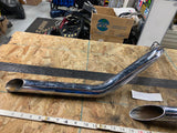 Drag Pipes Old Skool Harley FLH Electra Glide Shovelhead 1970-84 1 3/4