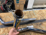 Drag Pipes Old Skool Harley FLH Electra Glide Shovelhead 1970-84 1 3/4