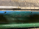 Vtg Kochs Glass Aluminum Rotating Light up Barber Pole Light 1920's Orig Antique