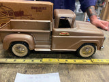 Vtg 1960's Tonka Toy Steel PIckup Truck Orig Box ford No. 2  Bronze Minty!