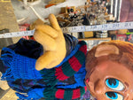 Vtg 24" Mechanical Doll Troll Elf Rudolph Movie Christmas Display Store Macys?
