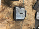 OEM Harley Softail Wide Glide Rear Brake Pedal Pad Rubber Vtg FXST 42532-82