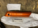 Right Saddlebag Latch Cover Amber Whiskey OEM Harley Street Road Glide touring